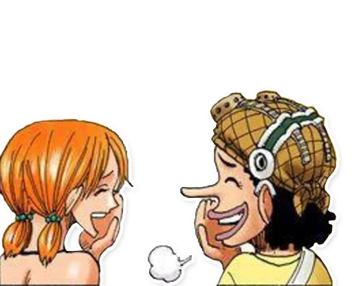 Telegram Sticker «One Piece» 😆