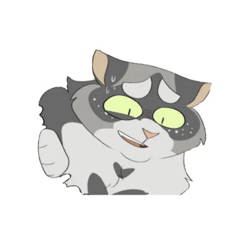 Telegram Sticker «Cats warriors» 😳