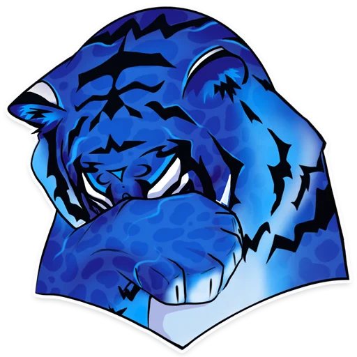 Water Tiger emoji 😅