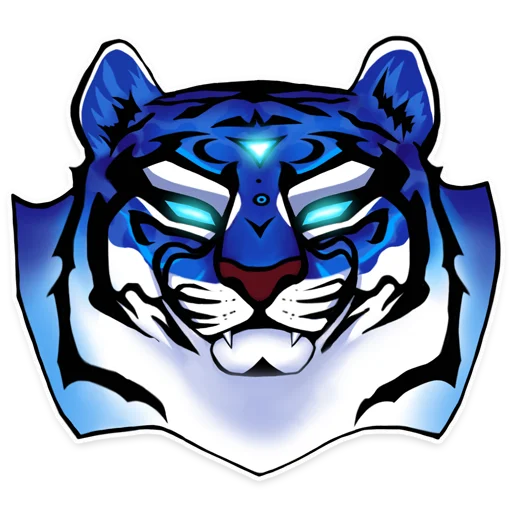 Telegram stiker «Water Tiger» 😎