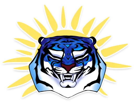 Water Tiger stiker 😊