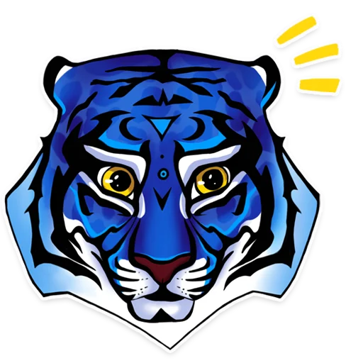 Telegram stiker «Water Tiger» 😧