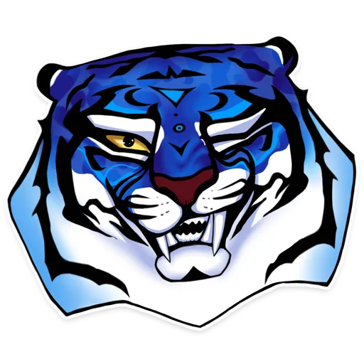 Telegram stiker «Water Tiger» 😉