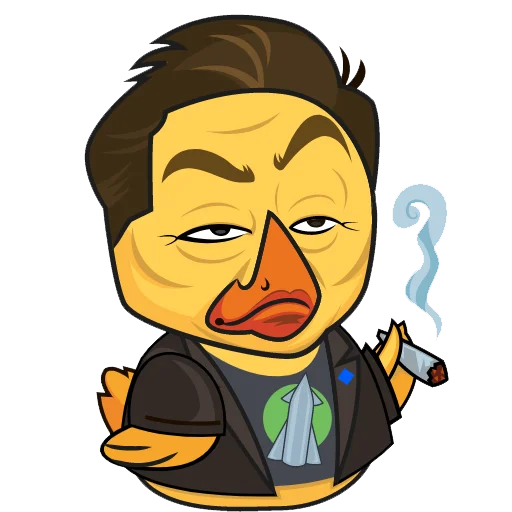 Telegram Sticker «Quack!» 🤣