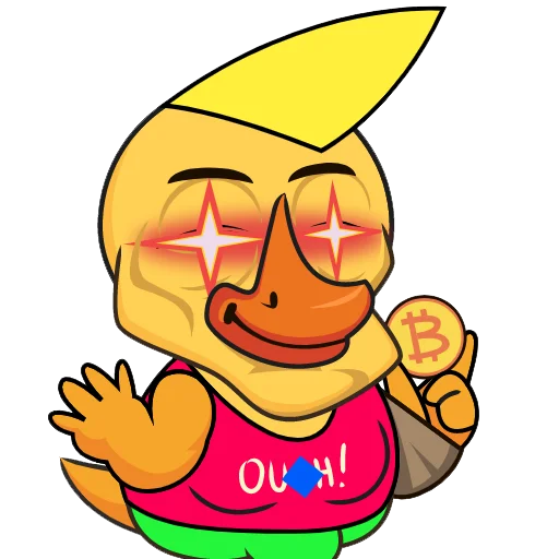 Telegram Sticker «Quack!» 🤪
