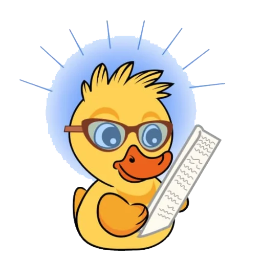 Telegram Sticker «Quack!» 🌟