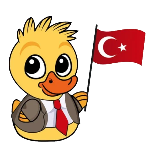 Стикер Telegram «Quack!» 🔱