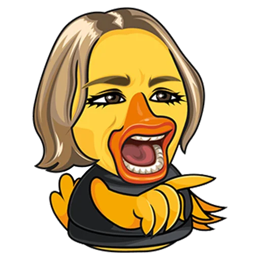 Quack! sticker 😖