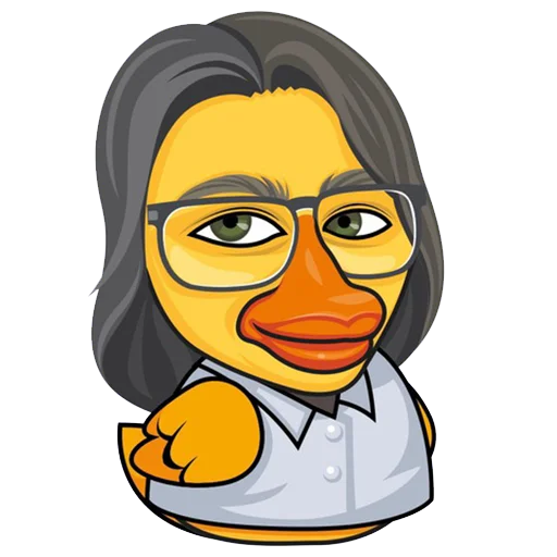 Стікер Telegram «Quack!» ♥️