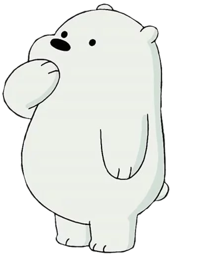 WBB - Ice Bear emoji 🤔