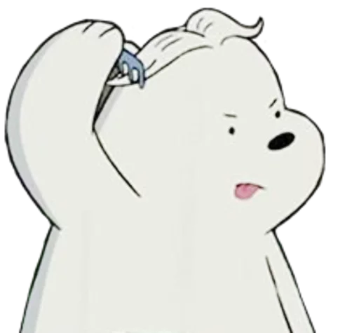 WBB - Ice Bear emoji 💇