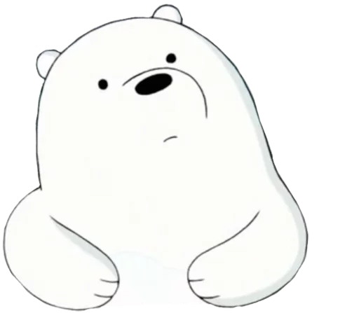 WBB - Ice Bear emoji 🤔