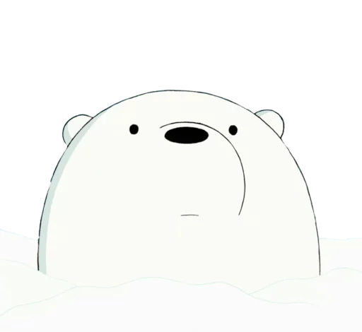 WBB - Ice Bear emoji 🙂