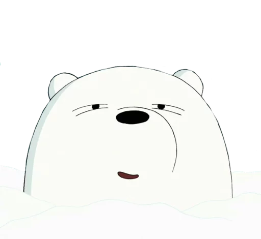 WBB - Ice Bear emoji 😌