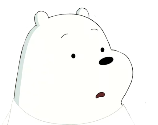 WBB - Ice Bear emoji 😧