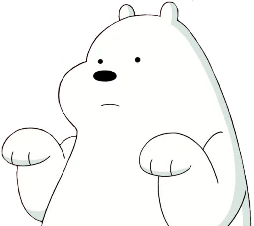 WBB - Ice Bear emoji 👐