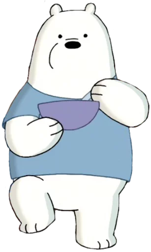 WBB - Ice Bear emoji 🍜