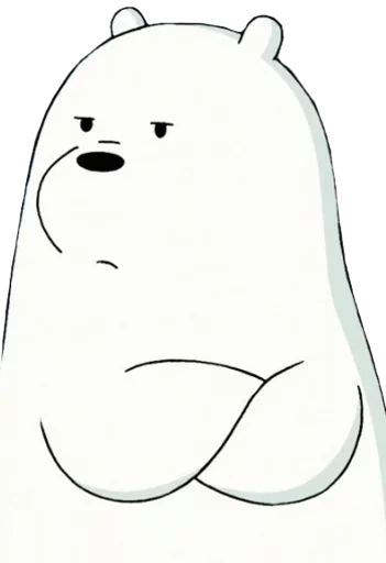 WBB - Ice Bear emoji 😒