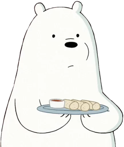 Telegram stiker «WBB - Ice Bear» 🍛