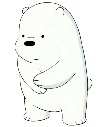 WBB - Ice Bear emoji 🙁