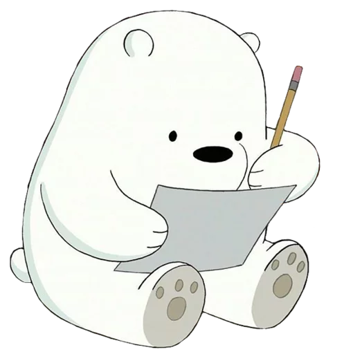 WBB - Ice Bear emoji ✍