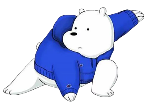 WBB - Ice Bear emoji ✋