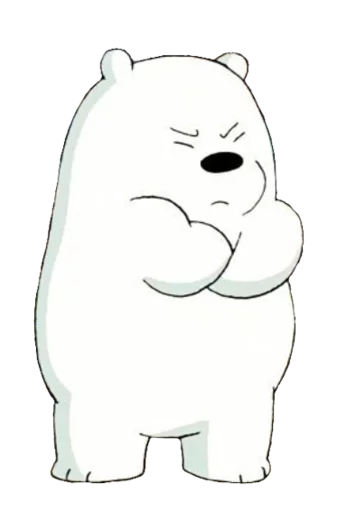 WBB - Ice Bear emoji 😣