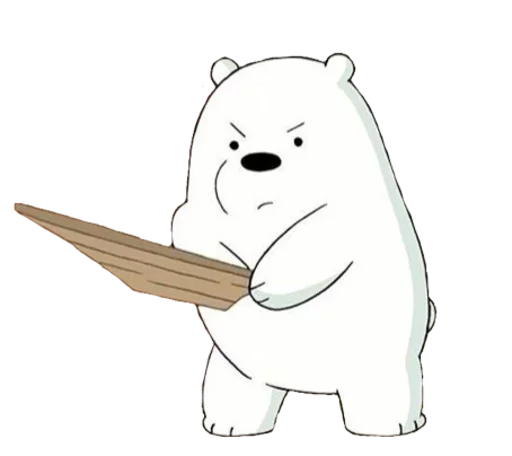 WBB - Ice Bear emoji 😡