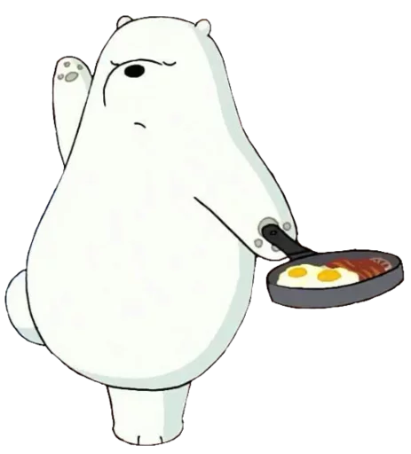 WBB - Ice Bear emoji 🍳