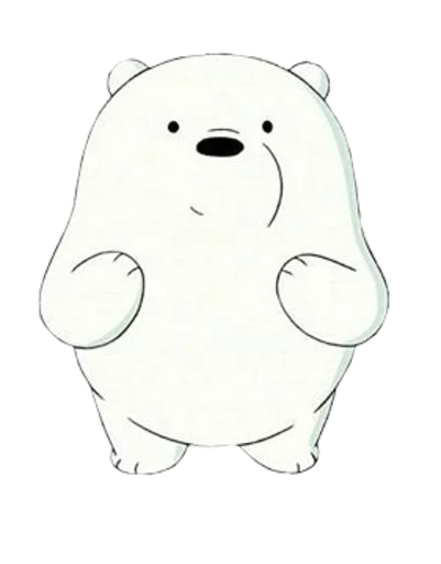 Эмодзи WBB - Ice Bear 🙂