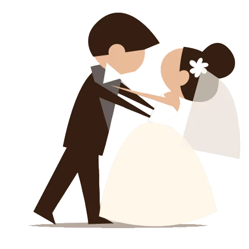 Telegram stiker «Wedding» 👫