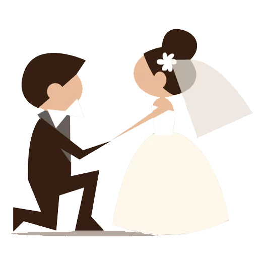 Telegram Sticker «Wedding» 👫