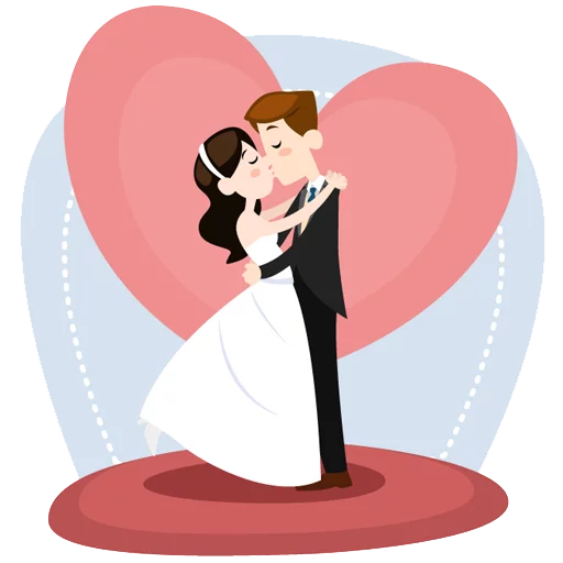 Telegram Sticker «Wedding» 💑