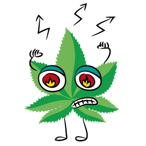 Telegram stiker «weed» 🌿