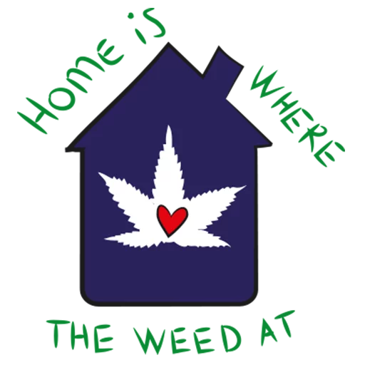 Telegram stiker «weed» 🏠