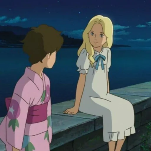 When marnie was there stiker 🌊