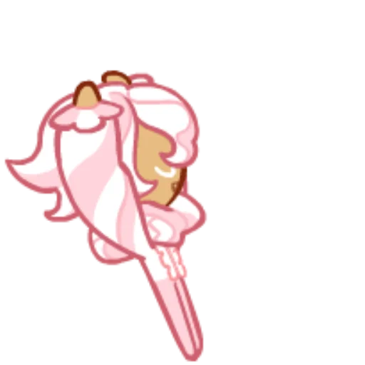 Whipped Cream Cookie stiker 🍮