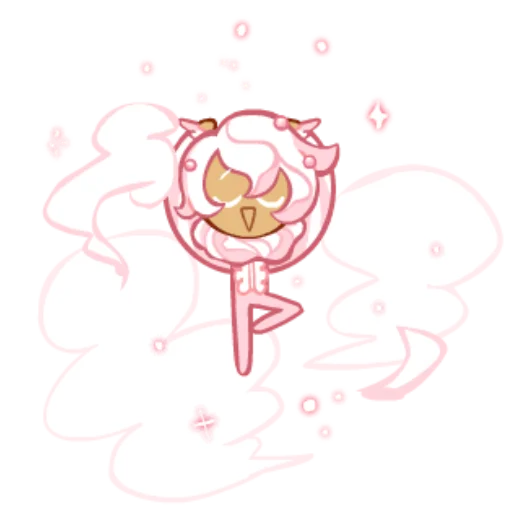 Whipped Cream Cookie stiker 🍮