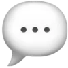 Telegram emoji «whiteaesthetica» 💬