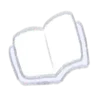 White Black Core emoji 📖