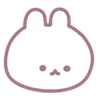 Telegram emoji «White Cutie Krol» 🐰