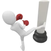 Telegram emoji «3D man » 🥊