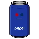 Эмодзи телеграм Pepsi Can 