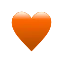 Hearts emoji 🩷