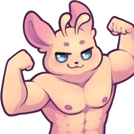 Telegram Sticker «wikkin✨» 💪