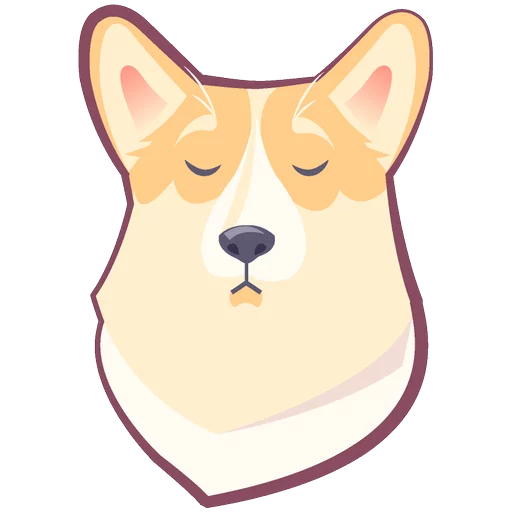 Telegram Sticker «КОРГИ Пёс» 🐶