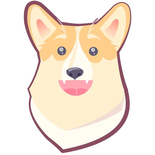 Telegram Sticker «КОРГИ Пёс» 🐶