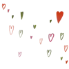 Любовь, сердечки emoji 💚