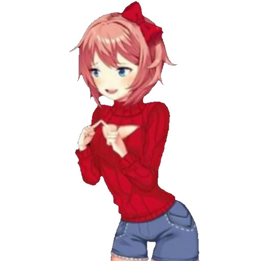 Стикеры телеграм Doki doki