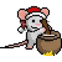 Емодзі Xmas Mouse 🧙